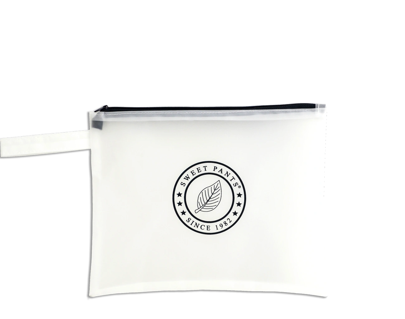 Découvrez et appréciez cette jolie Trousse Personnalisée avec Système de Fermeture Éclair et impression extérieure du logo de la Marque sur 1 face du Packaging.