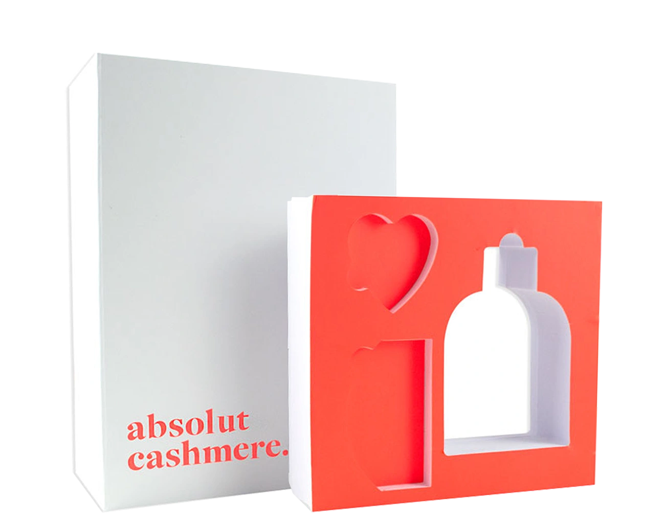 Découvrez ce Packaging Cosmétique de Boîte Luxe, composé d'un marquage logo Extérieur et d'un Carton Intérieur Découpé aux formes des produits cosmétiques.