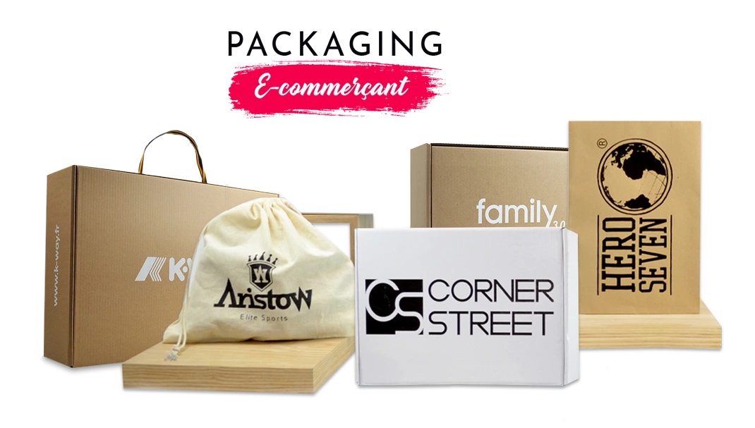 Packaging Paris assure la conception sur mesure & la livraison de vos sacs, boîtes, cartons et emballages personnalisés, aux couleurs de votre boutique en ligne